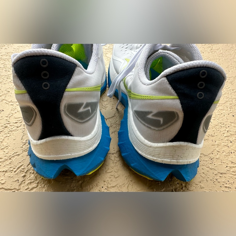 Saucony Endorphin Speed 4 White Viziblue Running Shoes Men’s Size 11 Super Clean - Picture 8 of 15